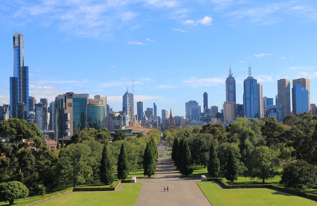 Akom Melbourne Aparthotel Exteriör bild